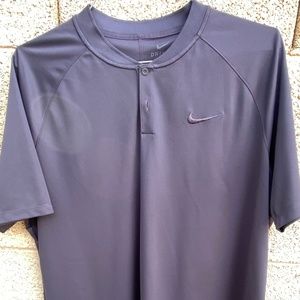 Men's NIKE Grey golf polo XL